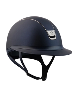 Samshield Miss Shield Shadowmatt 2.0 - Navy/Black chrome - Ridehjelm 